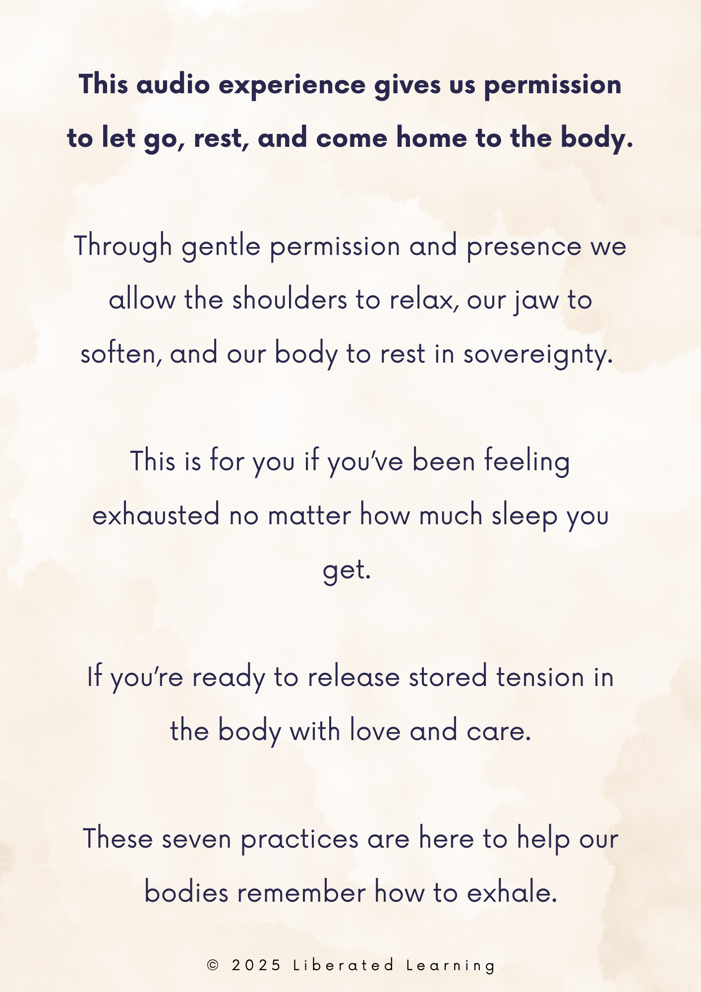 Exhale: Seven Days of Somatic Release
