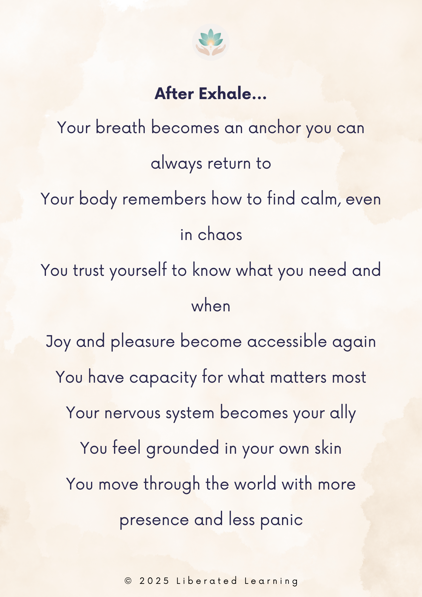 Exhale: Seven Days of Somatic Release