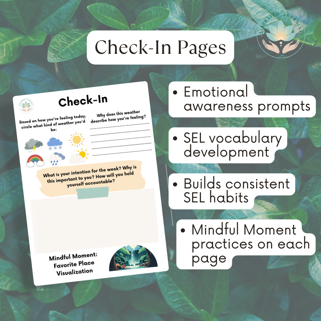 Check-In, Reflect, Connect: Daily Interactive SEL Workbook